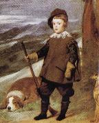 Diego Velazquez Prince Baltasar Carlos in Hunting Dress(detail) USA oil painting artist